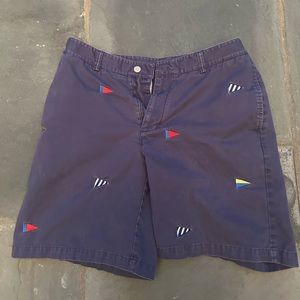 Navy Blue Vineyard Vines Shorts (32 Waist) In Great Condition!